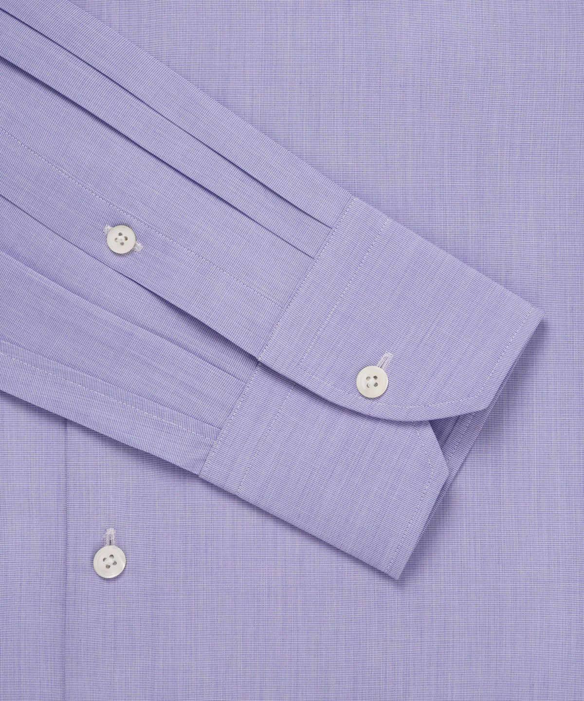 Blue Tailored Fit End on End Formal Shirt