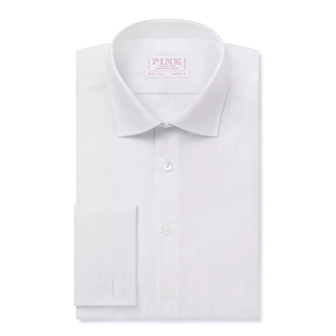 Thomas PINK/ London ホワイト ボタンダウン長袖シャツ Luxury Shirts Designed In London | Thomas Pink