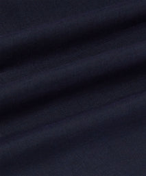 Navy Tailored Fit Essential Linen Smart Casual Shirt
